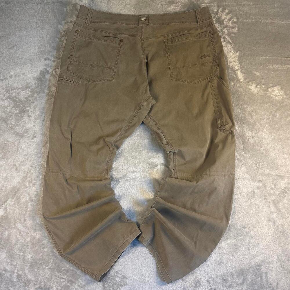 KÜHL Revolvr Pants 40x34 Brown Stretch Outdoor Hiking Workwear